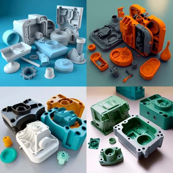 What are the common design rules in plastic product design?