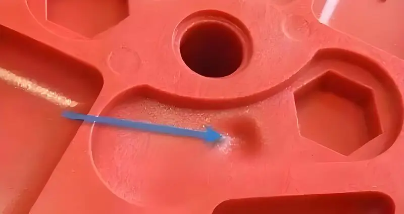 Acetal Injection molding product defect diagram