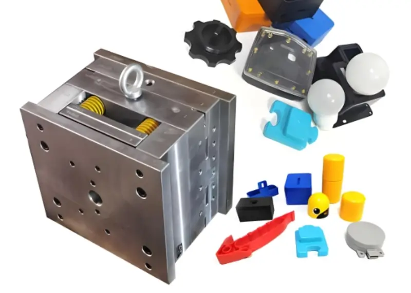 Plastic injection aluminum mold