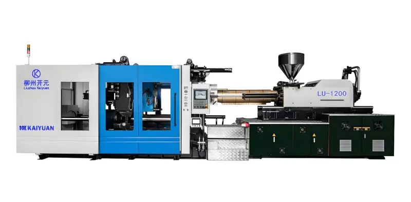 spuitgietmachine met twee platen