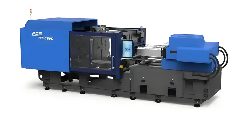 spuitgietmachine met twee platen