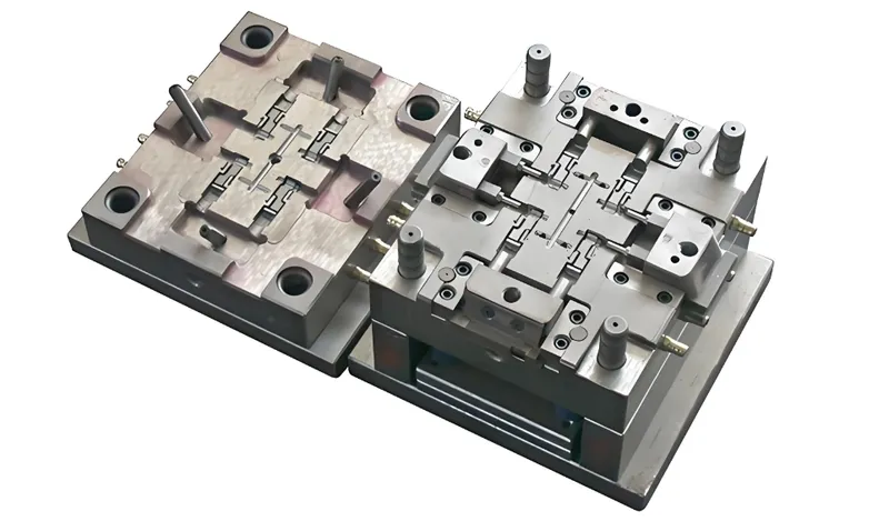 Ein Metall-Spritzgießwerkzeug mit komplexen geometrischen Formen