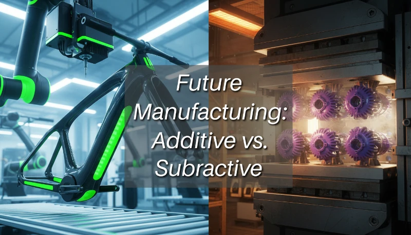 La fabrication additive (impression 3D) construit la géométrie