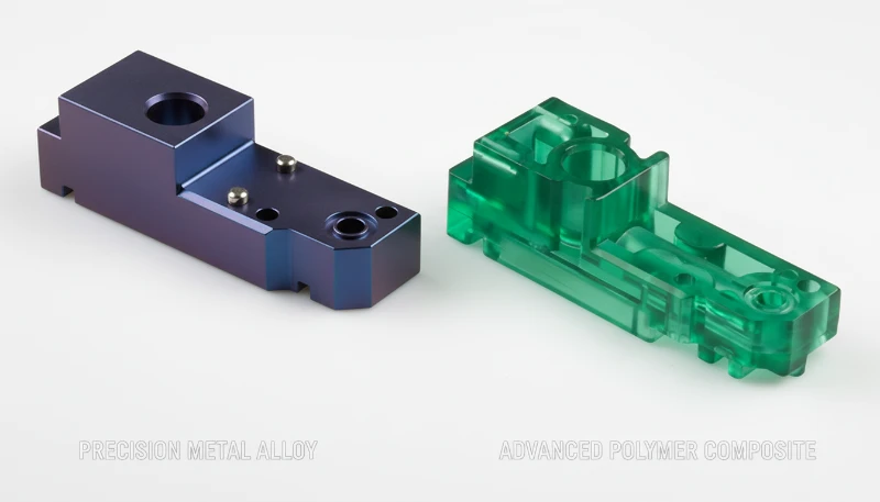 Moldes de injeção de metal para vários tipos de ligas