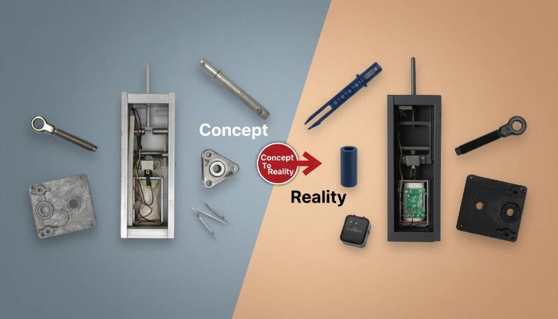 Electronic component design concept to production with EMI shielding consideration