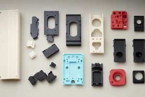 EMI shielded electronic enclosures made by injection molding