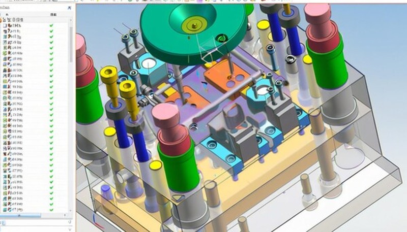 Injection mold cooling design