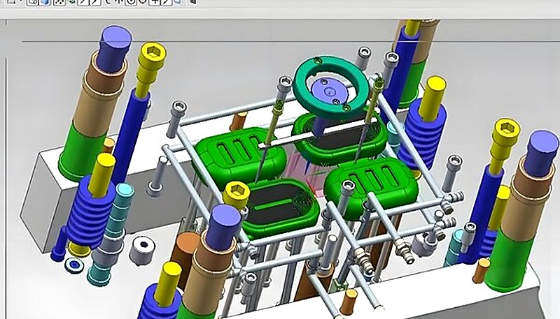 Spritzgießformdesign für komplexe Teile