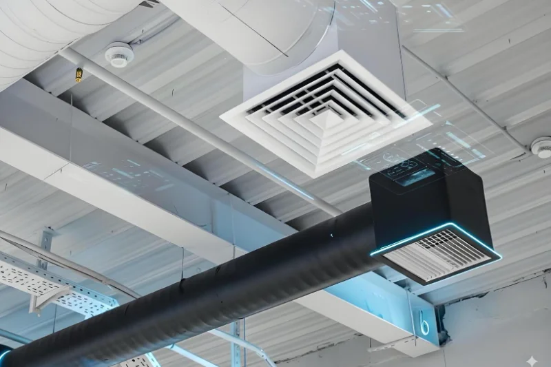 HVAC 사출 성형 부품