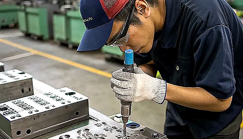 Processo di lavorazione dello stampo